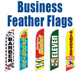 Business Feather Flags