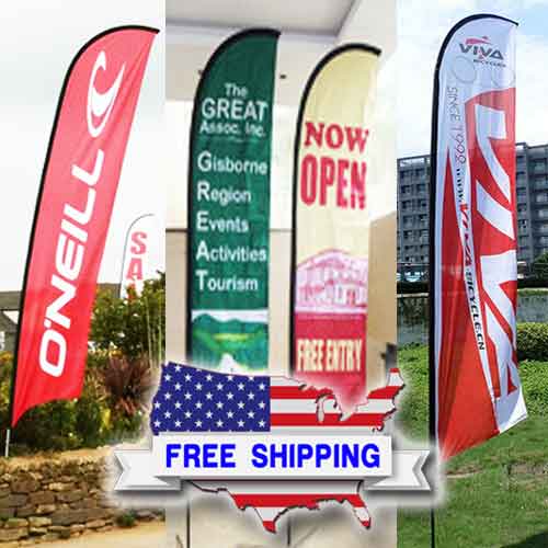Branded Feather Banners