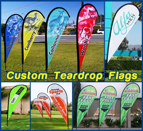 Custom Teardrop Banners