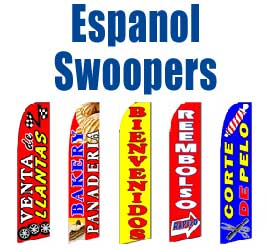 Espanol Swooper Flags