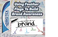 Branded Feather Flag