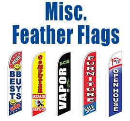 Misc. Feather Flags