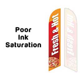 Poor Ink Saturation