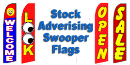 Advertising Swooper Flags
