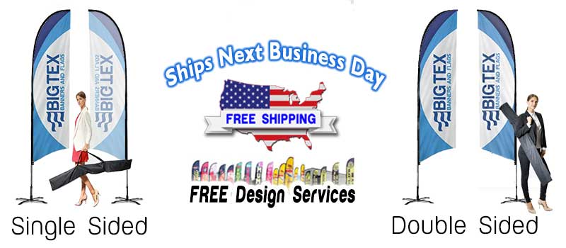 Custom Feather Flags Save Up To 150 On Feather Banners