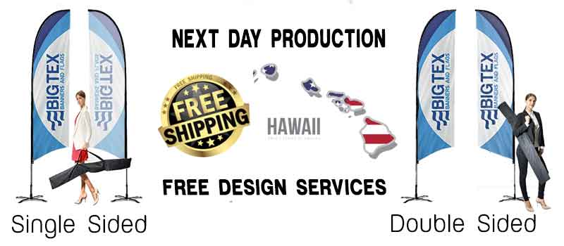 Custom Feather Banner Flags - Free Designs