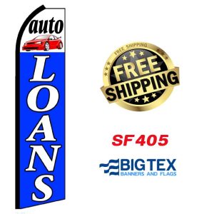 Auto Loans Swooper Flag