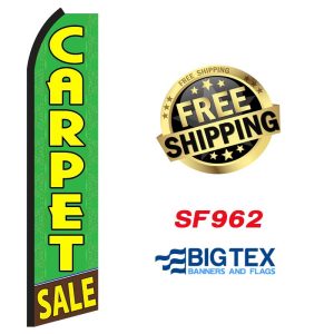 Carpet Sale Swooper Flag