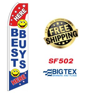 Best Buys Here Swooper Flag