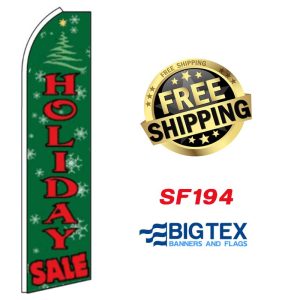 Holiday Sale Swooper Flag