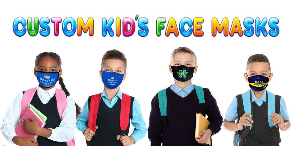 kids wholesale custom face masks