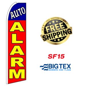 Auto Alarm Swooper Flag SF15