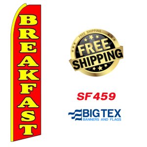 Breakfast Swooper Flag SF459