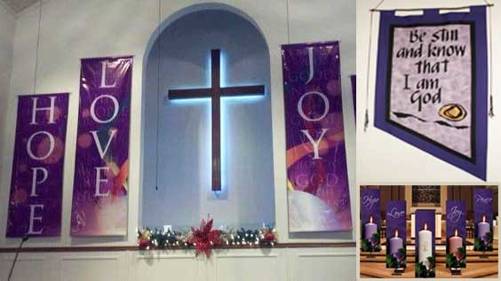 Cloth Church Banners