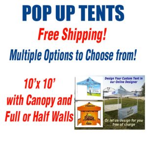 Custom Pop Up Tents