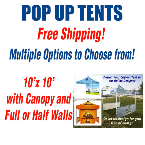 Custom Pop Up Tents