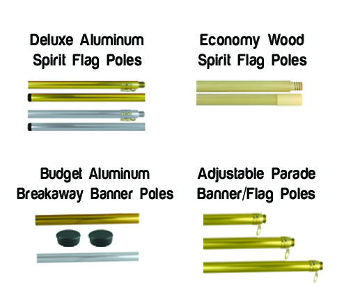 flag poles 