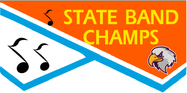 state band champs parade banner