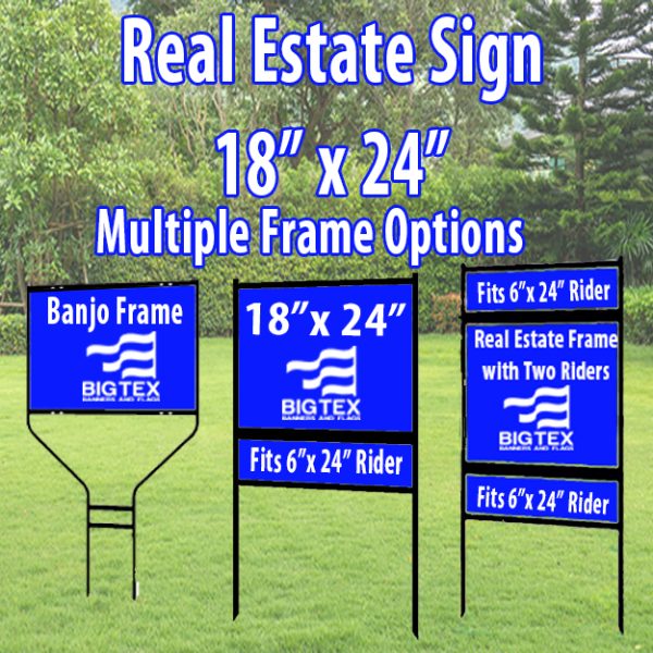 18x24 Real Estate Sign