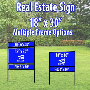18x30 Real Estate Signs
