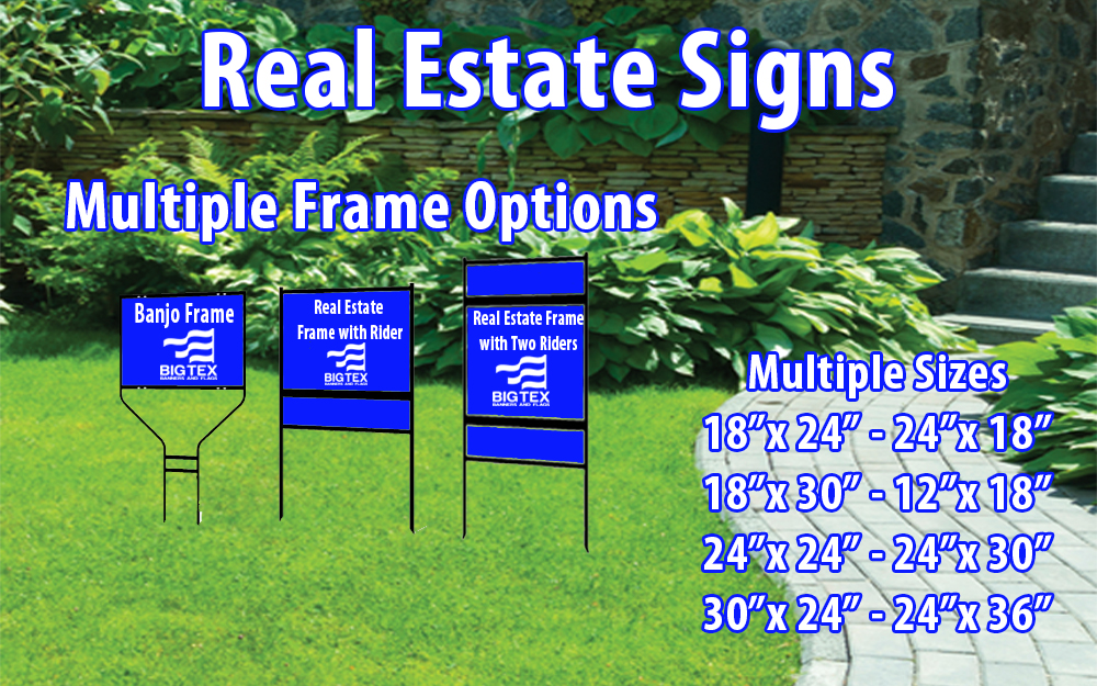 Real Estate Signs 