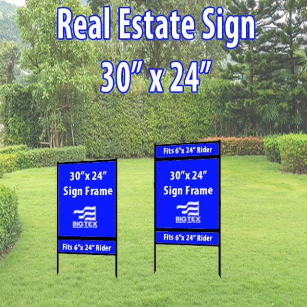 30x24 Sign frame