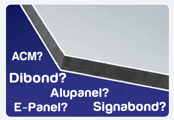 Aluminum Composite Material - AKA Dibond, Signabond, E-Panel, ans Alupanel