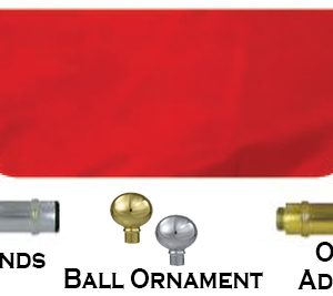 Deluxe parade banner pole
