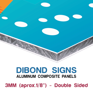 dibond 3mm double sided