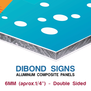 dibond 6mm double sided