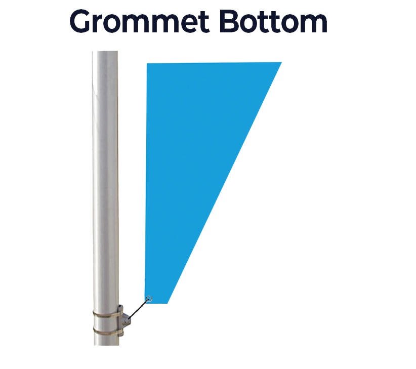 Grommet bottom