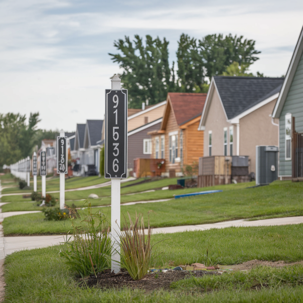 911 address signs