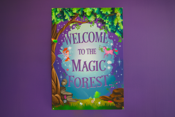 image on aluminum sign