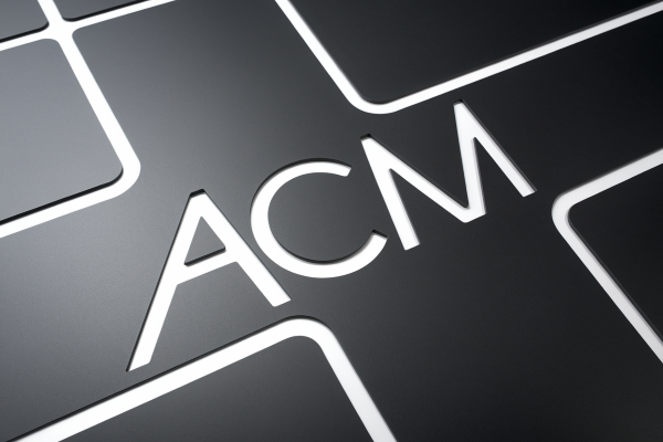 6mm ACM panel in black matte