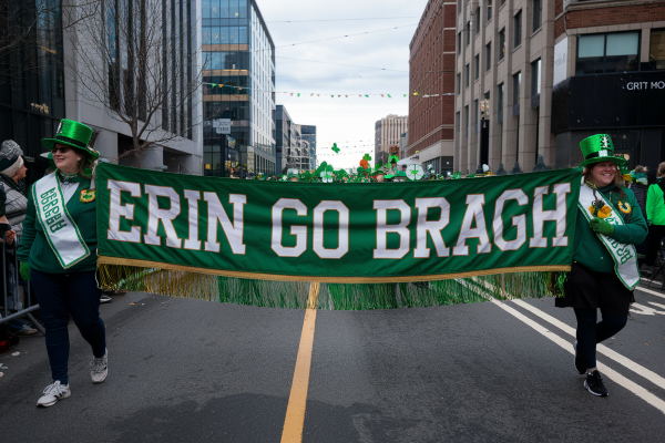 Erin Go Bragh parade banner