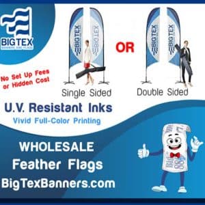 Custom Feather Flags