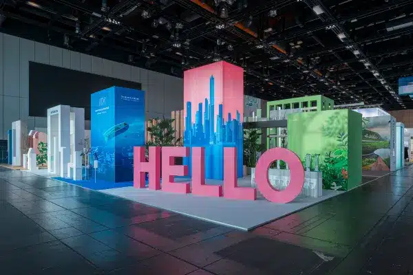 Pop up Displays at a Trade Show